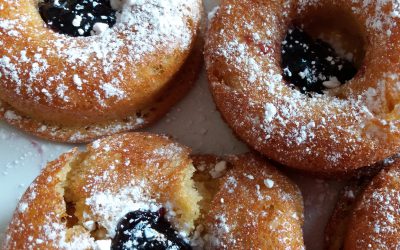 Tarwevrije, glutenvrije en lactosevrije ‘donuts’